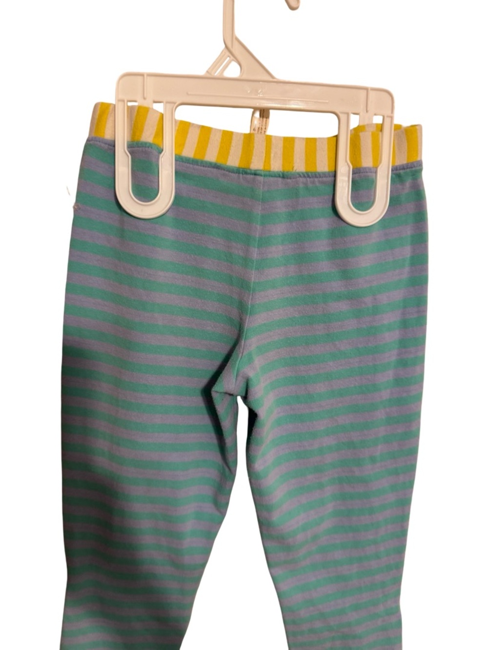 Matilda Jane Blue & Gray Striped Leggings Pants Girls Size 8 Playwear - Picture 7 of 7